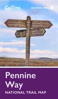 Mapa národní stezky Pennine Way - Pennine Way National Trail Map