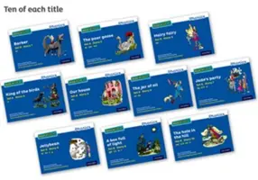 Read Write Inc. Phonics: (balení 100 ks) Modrá sada 6 základních příběhů - Read Write Inc. Phonics: Blue Set 6 Core Storybooks (Pack of 100)