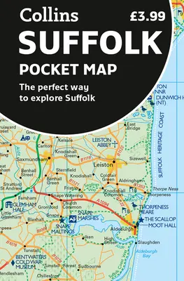 Kapesní mapa Suffolku: Ideální způsob, jak prozkoumat Suffolk - Suffolk Pocket Map: The Perfect Way to Explore the Suffolk