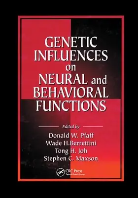 Genetické vlivy na nervové a behaviorální funkce - Genetic Influences on Neural and Behavioral Functions