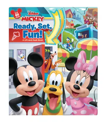 Mickey Ready, Set, Fun!: Zvedej a hledej - Mickey Ready, Set, Fun!: A Lift-And-Seek Book