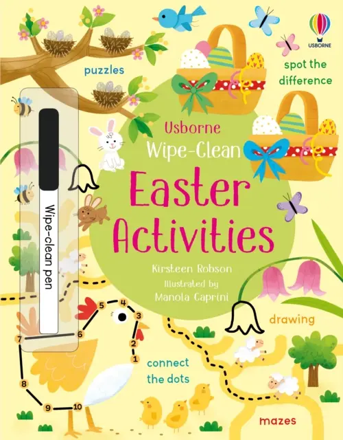 Velikonoční aktivity na stírání - Wipe-Clean Easter Activities