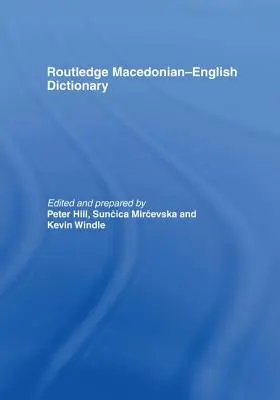 Makedonsko-český slovník Routledge - The Routledge Macedonian-English Dictionary