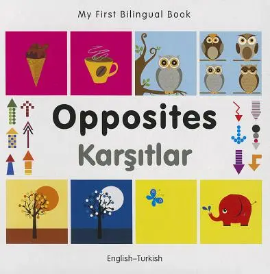 Moje první dvojjazyčná kniha-Opposites (anglicko-turecká) - My First Bilingual Book-Opposites (English-Turkish)