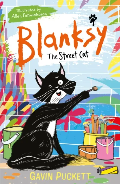 Pouliční kočka Blanksy - Blanksy the Street Cat