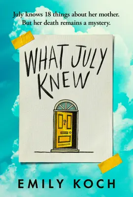 Co věděl červenec - Pokud se vám líbilo ELIZABETH IS MISSING, bude se vám líbit i tohle - What July Knew - If you liked ELIZABETH IS MISSING, you'll LOVE this