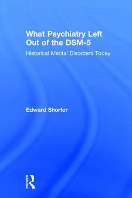Co psychiatrie vynechala z DSM-5: Historické duševní poruchy dnes - What Psychiatry Left Out of the DSM-5: Historical Mental Disorders Today