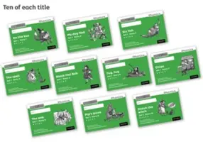 Read Write Inc. Phonics: (balení 100 ks) Green Set 1 Core Black & White Storybooks (balení 100 ks) - Read Write Inc. Phonics: Green Set 1 Core Black & White Storybooks (Pack of 100)