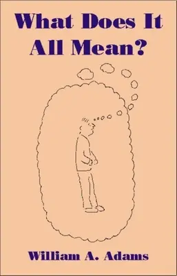 Co to všechno znamená?: Humanistický popis lidské zkušenosti - What Does It All Mean?: A Humanistic Account of Human Experience