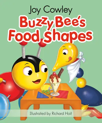 Bzučící včelka Tvary jídla Desková kniha - Buzzy Bee's Food Shapes Board Book