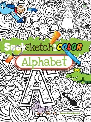 Hledej, skicuj a vybarvuj abecedu - Seek, Sketch and Color Alphabet