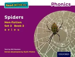 Read Write Inc. Phonics: Fialová sada 2 Literatura faktu 2 Pavouci - Read Write Inc. Phonics: Purple Set 2 Non-fiction 2 Spiders