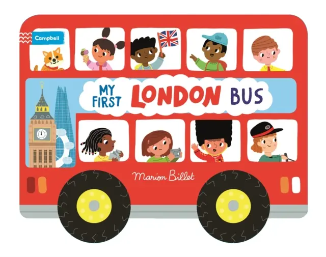 Svižná kolečka: Můj první londýnský autobus - Whizzy Wheels: My First London Bus