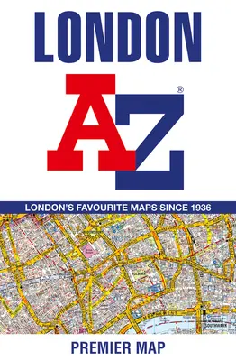 Londýn A-Z Premier Map - London A-Z Premier Map