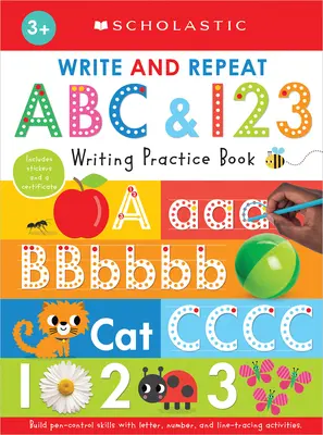 Naučte se psát ABC a 123: Scholastic Early Learners (pracovní sešit) - Learn to Write ABC & 123: Scholastic Early Learners (Workbook)