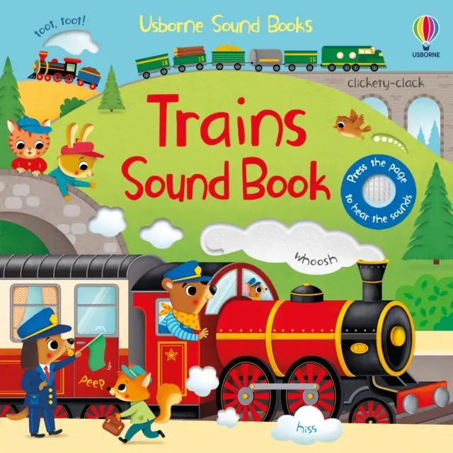 Zvukové knížky s vlaky - Trains Sound Book