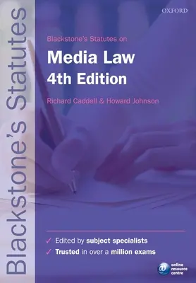 Blackstoneovy statě o mediálním právu - Blackstone's Statutes on Media Law