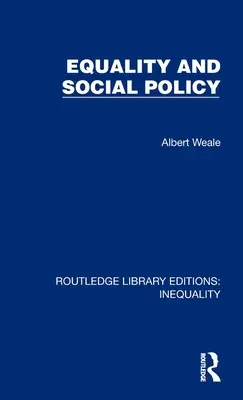 Rovnost a sociální politika - Equality and Social Policy