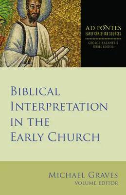 Biblický výklad v rané církvi - Biblical Interpretation in the Early Church