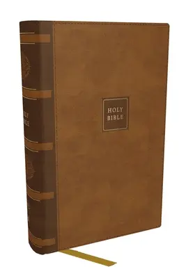 Kompaktní Bible KJV s 43 000 křížovými odkazy, hnědá kožená měkká, červené písmo, pohodlný tisk: Bible svatá, verze krále Jakuba: Bible svatá, King James Ver - KJV Compact Bible W/ 43,000 Cross References, Brown Leathersoft, Red Letter, Comfort Print: Holy Bible, King James Version: Holy Bible, King James Ver