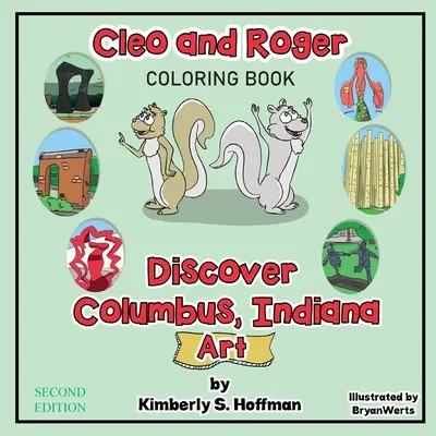 Cleo a Roger objevují Columbus, Indiana - Umění (Omalovánky) - Cleo and Roger Discover Columbus, Indiana - Art (Coloring book)