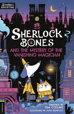 Sherlock Bones a záhada mizejícího kouzelníka: Hádanka a pátrání - svazek 3 - Sherlock Bones and the Mystery of the Vanishing Magician: A Puzzle Quest Volume 3