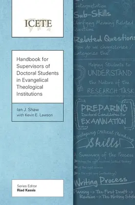Příručka pro školitele doktorandů na evangelikálních teologických institucích - Handbook for Supervisors of Doctoral Students in Evangelical Theological Institutions