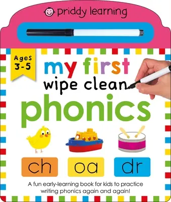 Priddy Learning: Moje první fonetika s utíráním - Priddy Learning: My First Wipe Clean Phonics