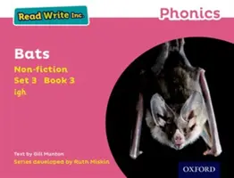 Read Write Inc. Phonics: Růžová sada 3 Literatura faktu 3 Netopýři - Read Write Inc. Phonics: Pink Set 3 Non-fiction 3 Bats