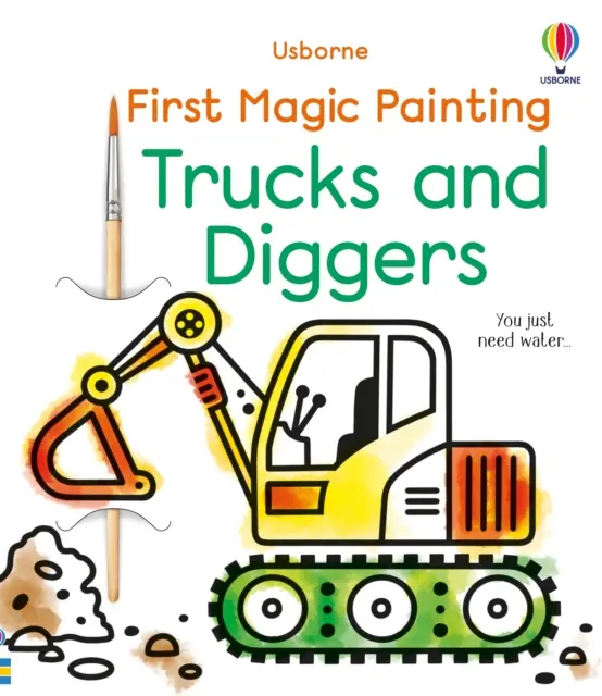 První kouzelné malování Náklaďáky a bagry - First Magic Painting Trucks and Diggers