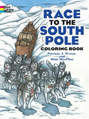 Závod k jižnímu pólu Omalovánky - Race to the South Pole Coloring Book