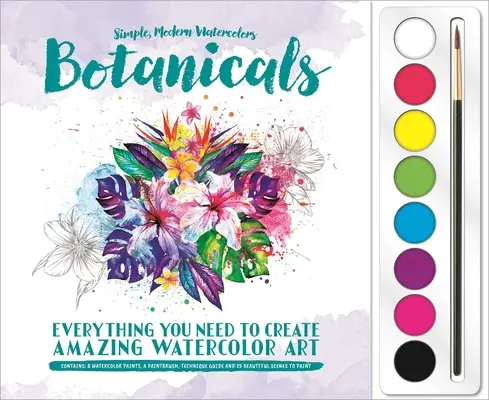 Botanicals: Sada akvarelových barev - Botanicals: Watercolor Paint Set