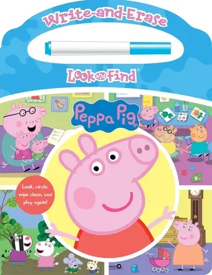 Prasátko Peppa: Podívej se a najdi, napiš a vymaž - Peppa Pig: Write-And-Erase Look and Find