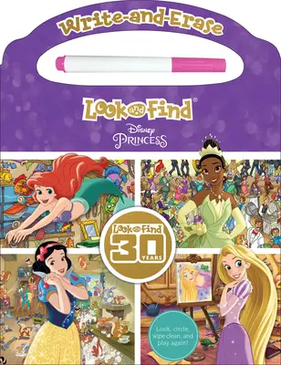 Disney Princezny: Princezna Disney: Podívej se a najdi - Disney Princess: Write-And-Erase Look and Find
