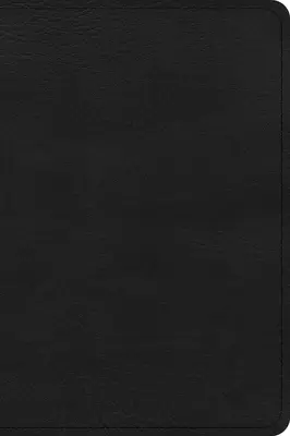 Kompaktní referenční bible CSB s velkým výtiskem, černá kůže s dotykem - CSB Large Print Compact Reference Bible, Black Leathertouch