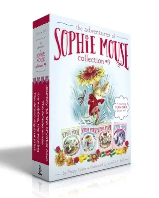 The Adventures of Sophie Mouse Collection #3 (Boxed Set): Myší dobrodružství (The Adventures of Sophie Mouse Collection #3) (Boxed Set): Dům pro myši; Cesta ke křišťálu (sada): Velký velký otisk tlapky; Prší, prší; Myší dům; Cesta ke křišťálu) - The Adventures of Sophie Mouse Collection #3 (Boxed Set): The Great Big Paw Print; It's Raining, It's Pouring; The Mouse House; Journey to the Crystal