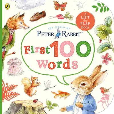 Králíček Petr: Petrových prvních 100 slov - Peter Rabbit Peter's First 100 Words