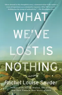 Co jsme ztratili, není nic - What We've Lost Is Nothing