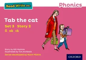 Read Write Inc. Phonics: Růžová sada 3 Kniha příběhů 2 Kocour Tab - Read Write Inc. Phonics: Pink Set 3 Storybook 2 Tab the Cat