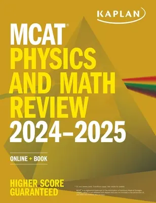 MCAT Physics and Math Review 2024-2025: Online + kniha - MCAT Physics and Math Review 2024-2025: Online + Book