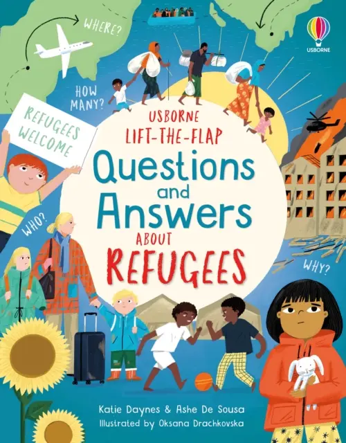 Zvedací otázky a odpovědi o uprchlících - Lift-the-flap Questions and Answers about Refugees