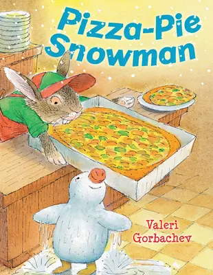 Sněhulák z pizzy - Pizza-Pie Snowman