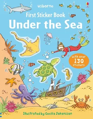 První samolepková knížka pod mořem - First Sticker Book Under the Sea