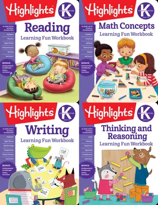 Highlights Pracovní sešit pro mateřské školy - Highlights Kindergarten Learning Workbook Pack