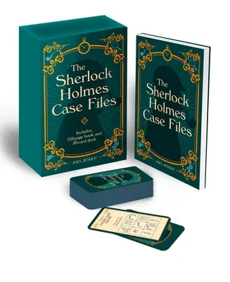 Akta případů Sherlocka Holmese: Součástí je balíček 50 karet s poutavými hádankami a doprovodná kniha o 128 stranách. - The Sherlock Holmes Case Files: Includes a 50-Card Deck of Absorbing Puzzles and an Accompanying 128-Page Book