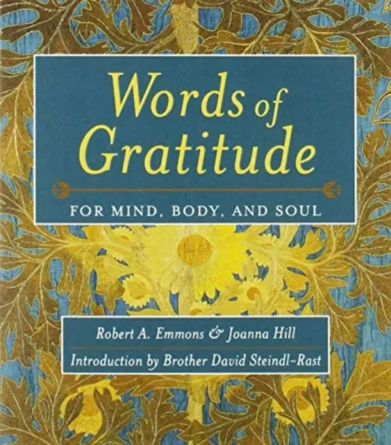 Slova vděčnosti pro mysl, tělo i duši - Words of Gratitude Mind Body & Soul