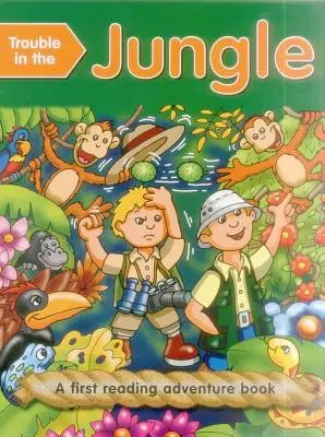 Potíže v džungli (Outsize): První čtení pro děti od 3 do 5 let - Trouble in the Jungle (Outsize): First Reading Books for 3-5 Year Olds