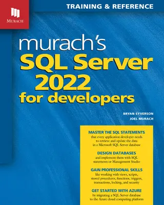 Murach's SQL Server 2022 pro vývojáře - Murach's SQL Server 2022 for Developers
