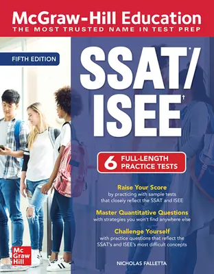 McGraw-Hill Education Ssat/Isee, páté vydání - McGraw-Hill Education Ssat/Isee, Fifth Edition