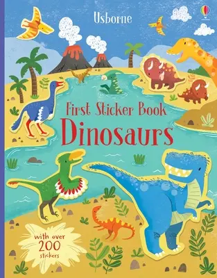 První samolepková knížka Dinosauři - First Sticker Book Dinosaurs